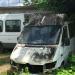Epave de minibus Mercedes à Mramadoudou