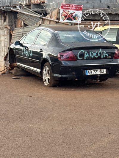 Épave de Peugeot 407